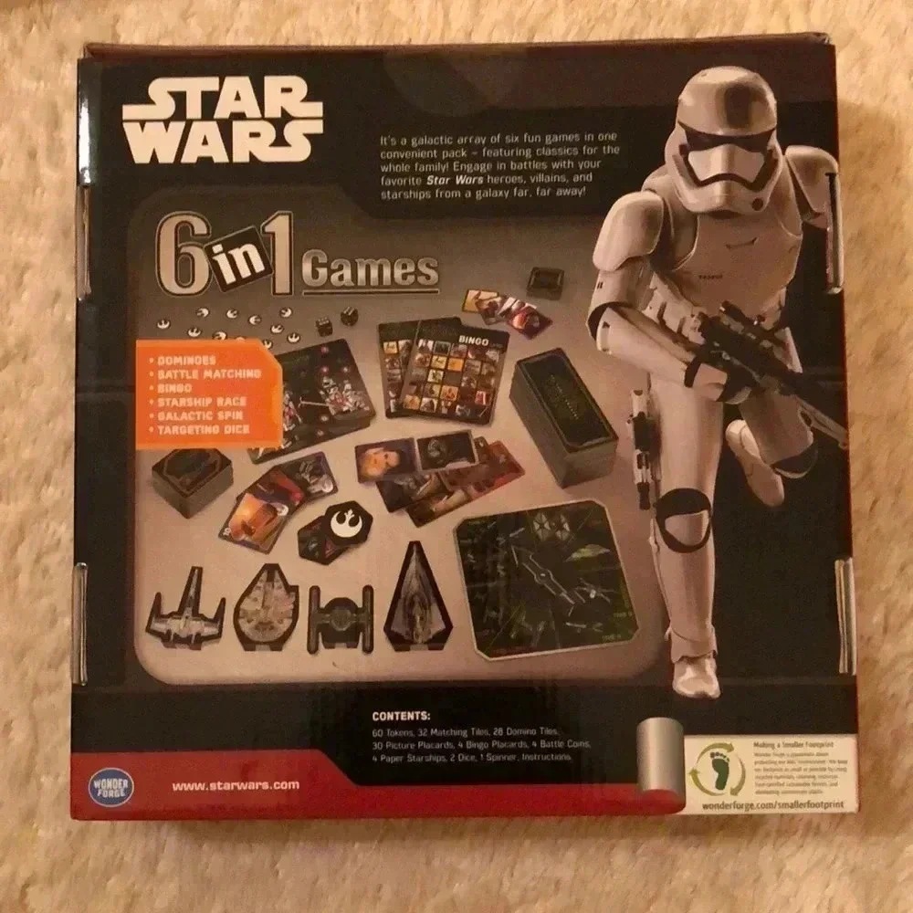 Star Wars six in one games